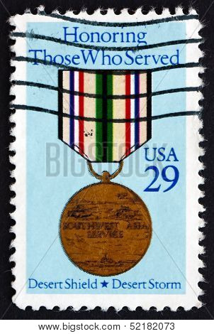 Postage Stamp Usa 1991 Desert Shield And Desert Storm