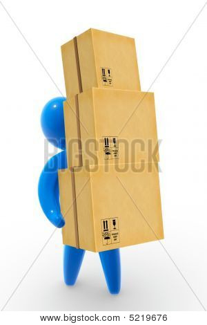 Consegna di pacchetto