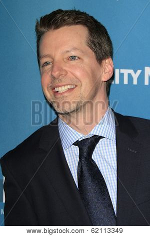 LOS ANGELES - MAR 22:  Sean Hayes at the Backstage At The Geffen Gala at Geffen Playhouse on March 22, 2014 in Westwood, CA