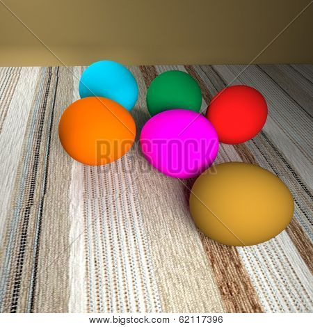 Easter eggs.