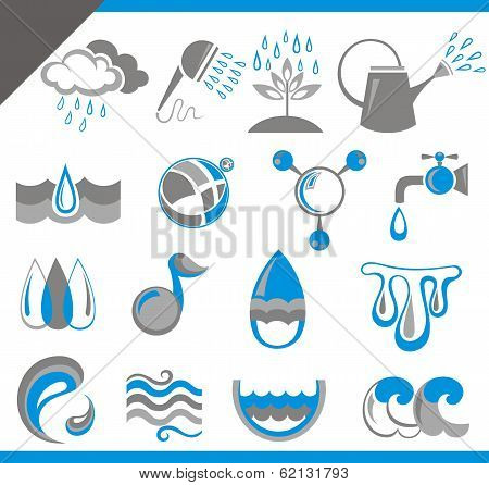 Water icons