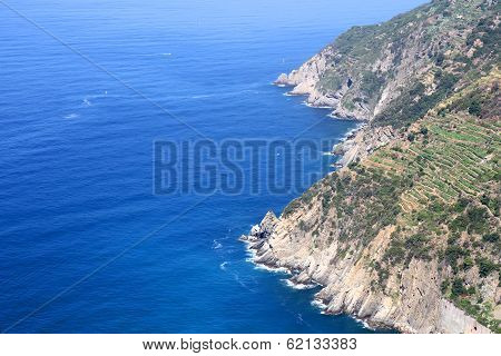 View On The  Cost Of Cinque Terre