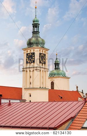 Church Of St.james. Prague.  Czech Republic.