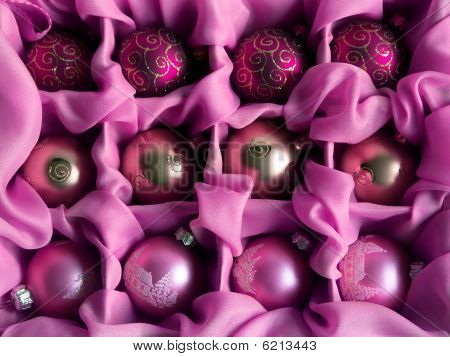 Palle di Natale rosa
