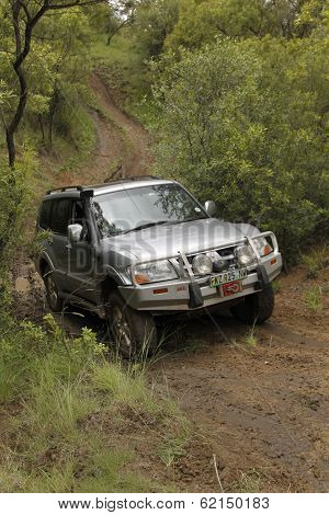 Silver Mitsubishi Pajero Dhd