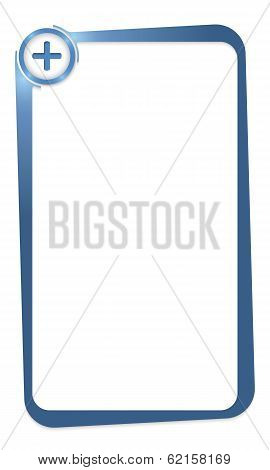 Blue Box Entering Any Vector & Photo (Free Trial) | Bigstock
