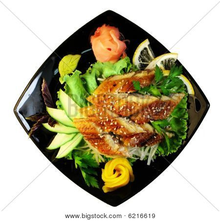 Sashimi unagi