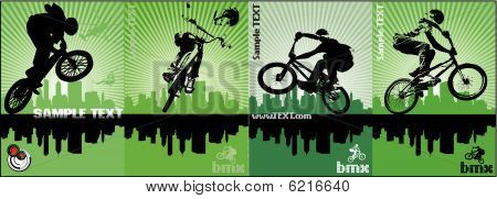 คนปั่นรถจักรยาน BMX