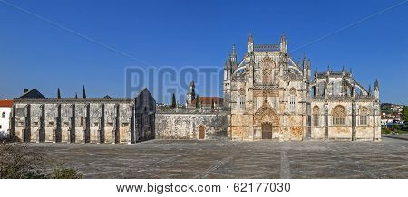 Batalha Monastery. Masterpiece of the Gothic and Manueline. Dominican Religious Order. Portugal. UNESCO World Heritage Site.