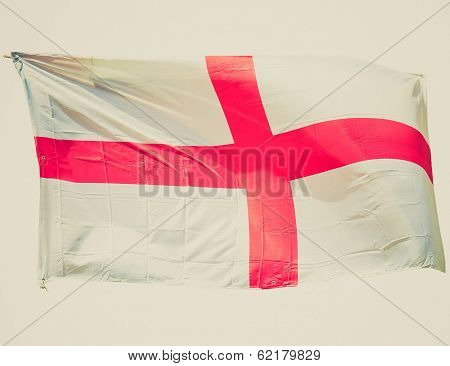 Retro Look England Flag