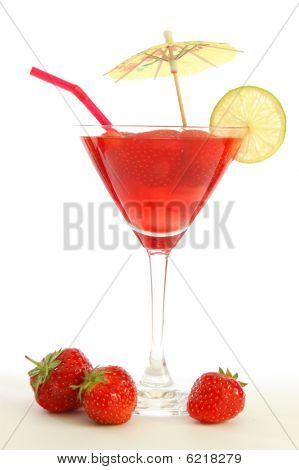 Strawberry Juice eller Cocktail