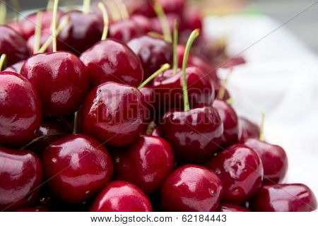fresh cherries