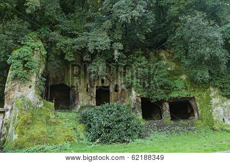 Etruscan Necropolis Of Sutri