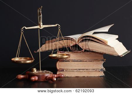 Weight Scale And Books