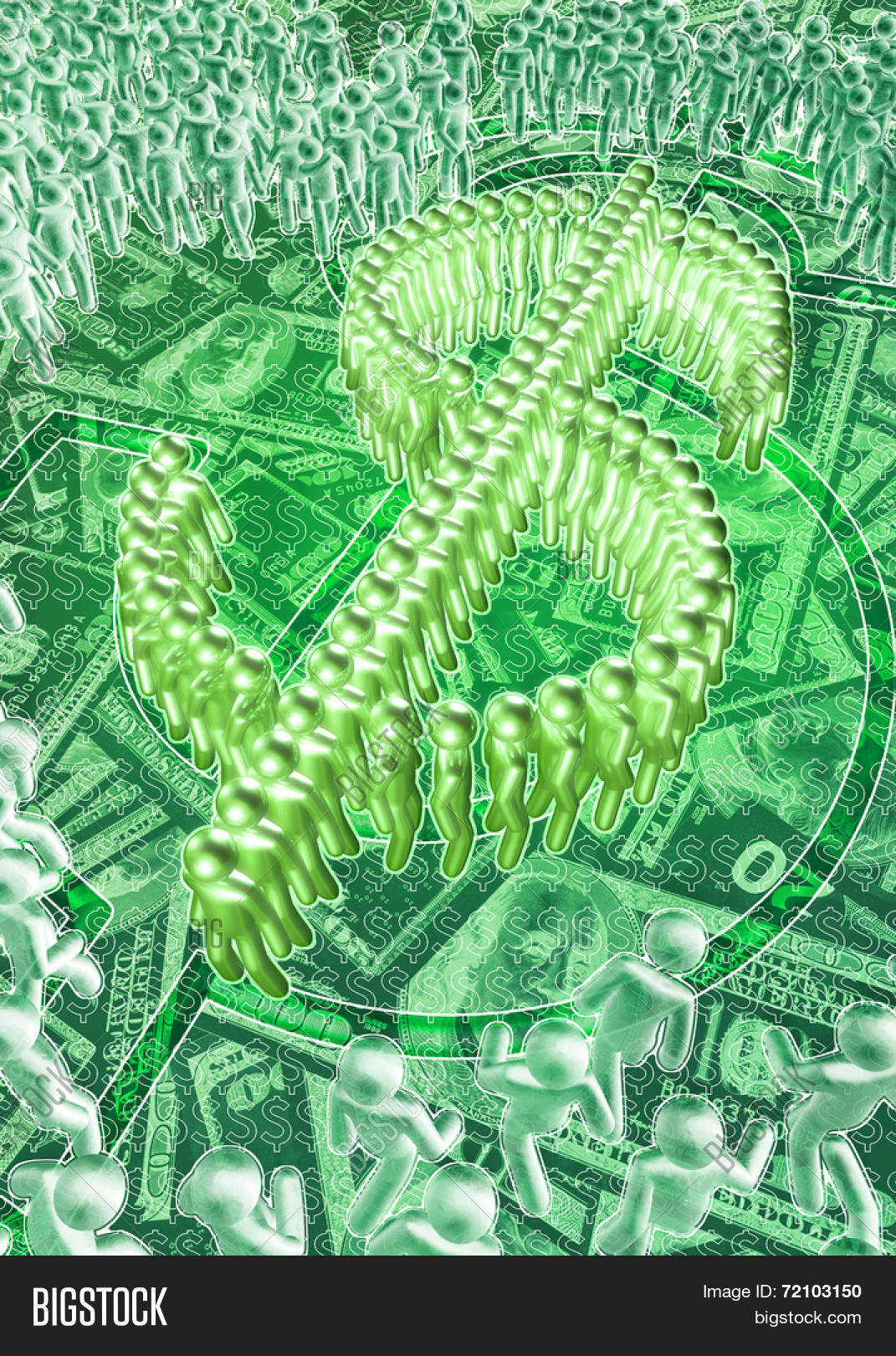 Manpower Dollar Sign Image & Photo (Free Trial) | Bigstock
