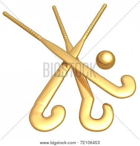 Gilded Field Hockey