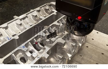 Inspecting Aluminium Part By Cmm