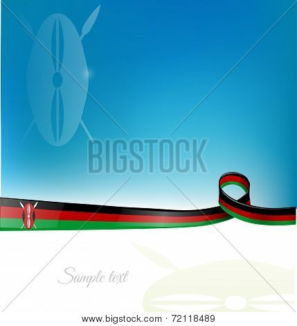 Kenya Flag Background