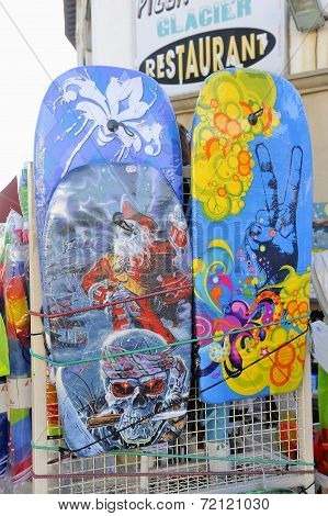 Beachwear Shop In The Town Of Saintes-maries-de-la-mer