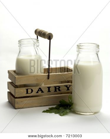 Fresh milk from dairy