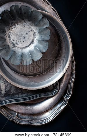 Vintage Dishes And Trays