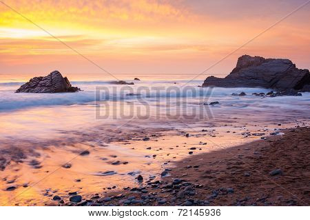 Sandymouth Cornwall England