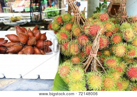Rambutan And Zalacca