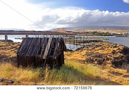 Native Indian Abandoned building