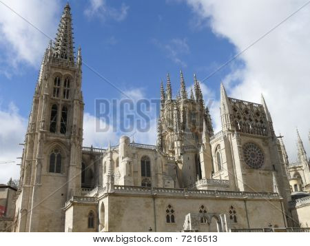 Kathedraal van Burgos in Spanje