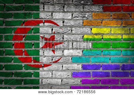 Dark Brick Wall - Lgbt Rights - Algeria
