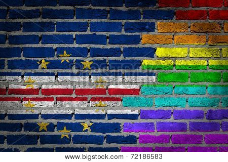 Dark Brick Wall - Lgbt Rights - Cape Verde