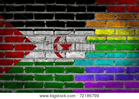 Dark Brick Wall - Lgbt Rights - Western Sahara
