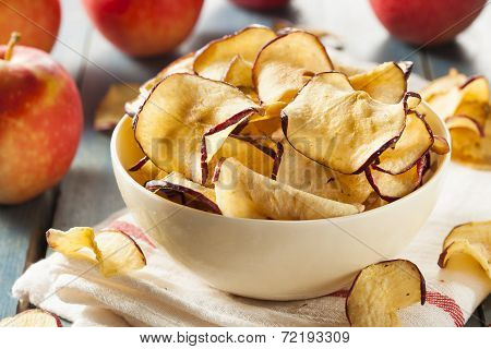 Baked Dehydrated Apples Chips