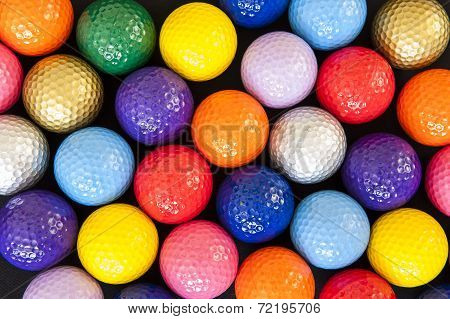 Colorful Golf Balls