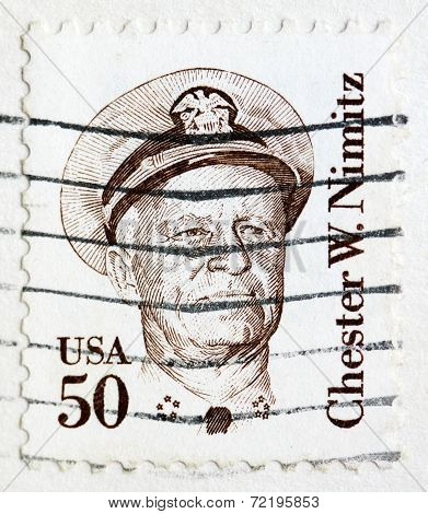 UNITED STATES OF AMERICA - CIRCA 1985: A stamp printed in the United States