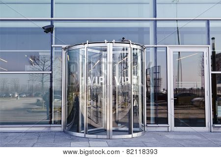 VIP entrance,Wroclaw airport