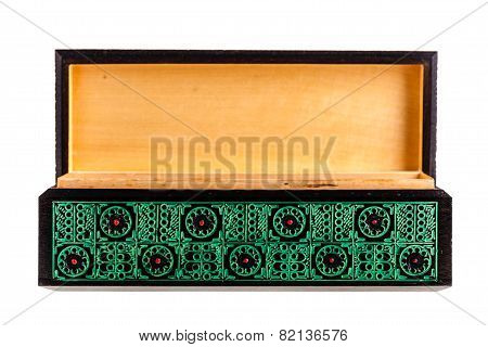 Open Wooden Box