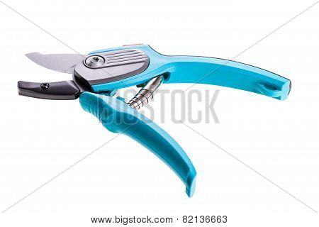 Open Blue Garden Secateurs