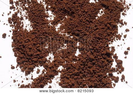 Instant kaffe pulver baggrund