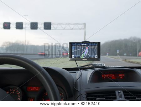 Gps Navigation In Car