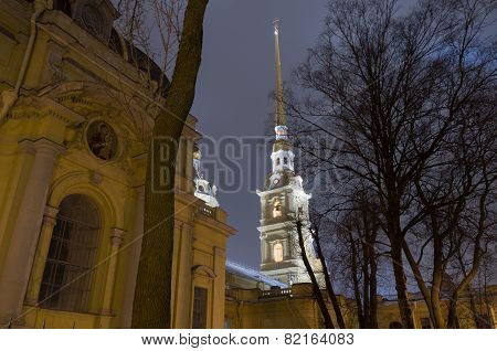 Peter And Paul Fortress In St. Petersburg