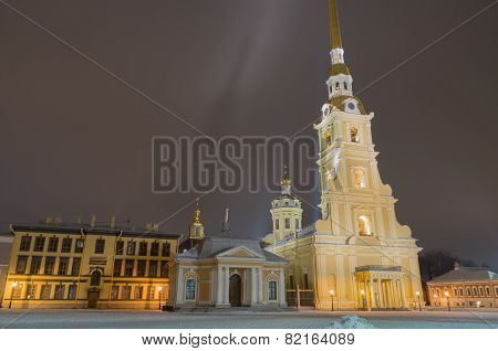 Peter And Paul Fortress In St. Petersburg