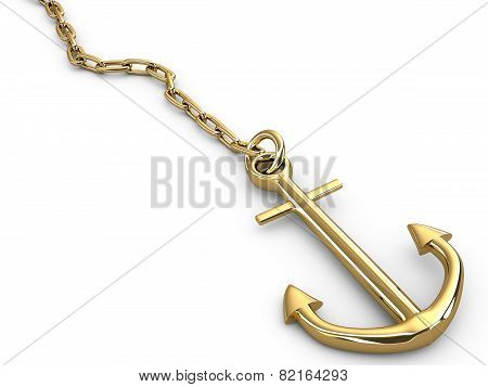 Anchor And Chain, 3D