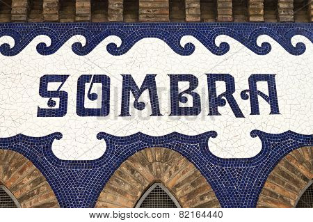 Sombra - Detail Of The Monumental Bullring.