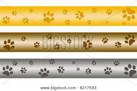 Pfote print Banner