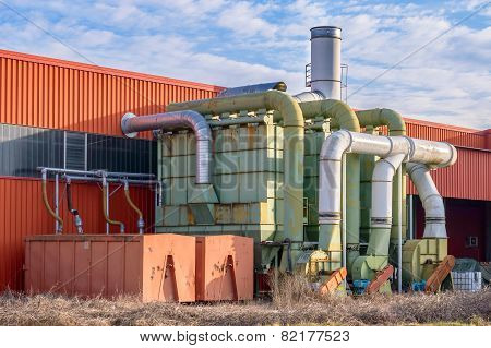 System Of Filtration Of A Factory