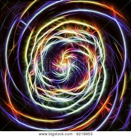 หมุนไฟหลายสี