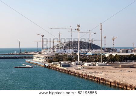 Louvre Abu Dhabi Museum Construction Site