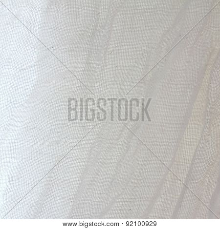 Some White Filter Cloth Wave