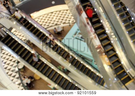 Blur Escalator